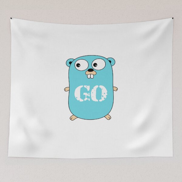 Item preview, Go Logo Hoodie Blue Mascot Transparent Word Text designed and sold by Rainwater Merch.