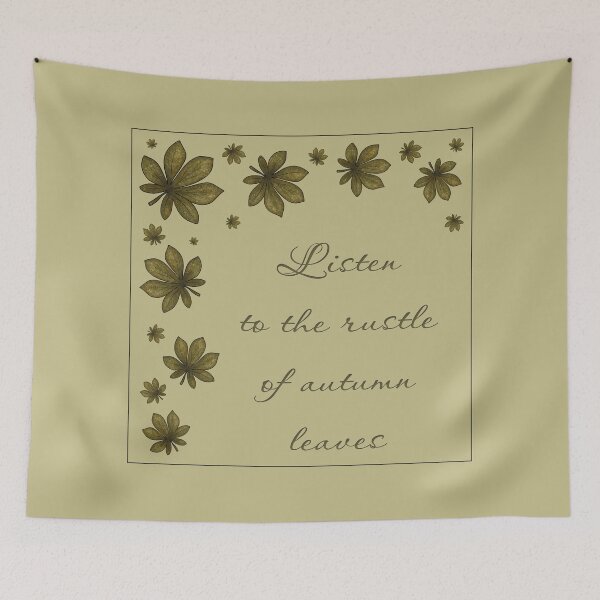 Item preview, Listen to the rustle of autumn leaves designed and sold by Cherevan.