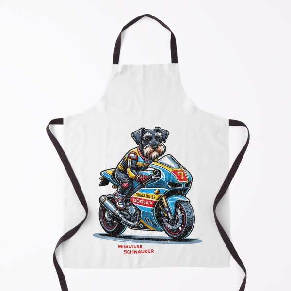 Item preview, Miniature Schnauzer  - Superbike Racer designed and sold by Speeddust.