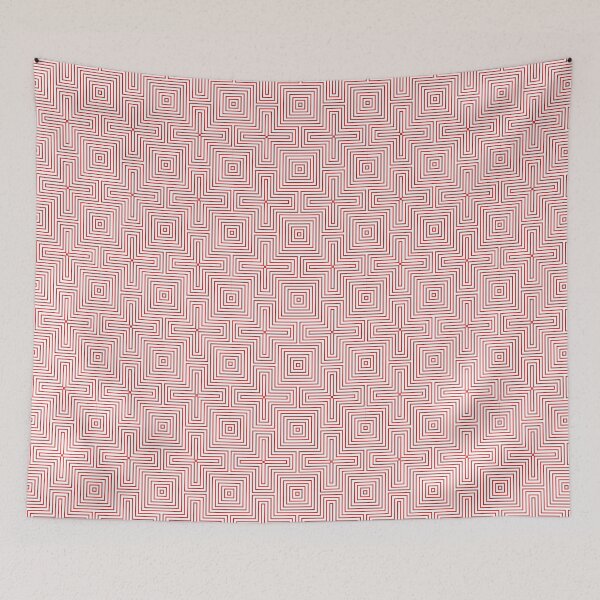 Item preview, Squares and Crosses - Optical illusion designed and sold by bunbun369.