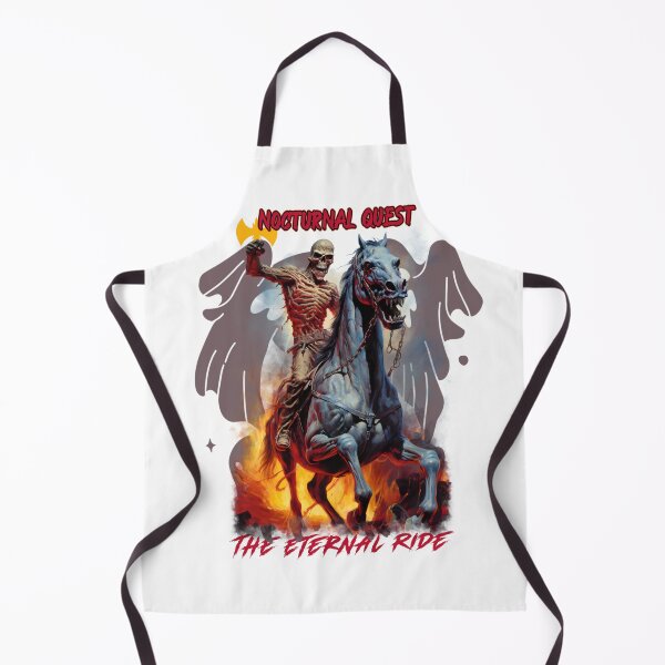 Item preview, Nocturnal Quest – The Eternal Ride | Undead Horse Rider Adventure Rider Design designed and sold by Pansies1.