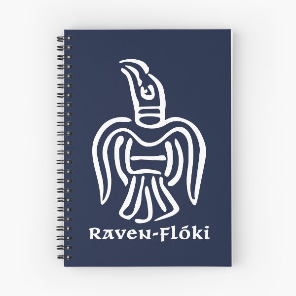 Item preview, RAVEN FLOKI. HRAFNA FLOKI. WHITE. designed and sold by 5hertz.