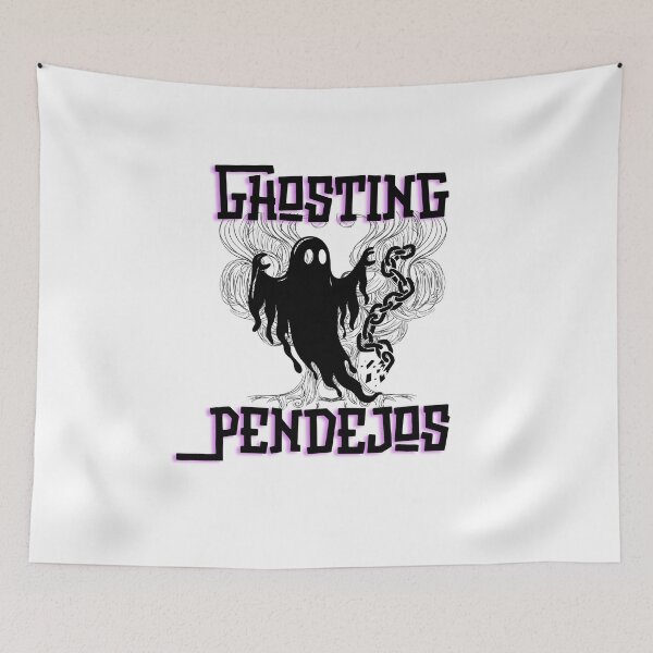 Item preview, Ghosting Pendejos Funny Mexican Ghost Halloween Latina Dia de Muertos Funny Spanish designed and sold by JustCrafted.