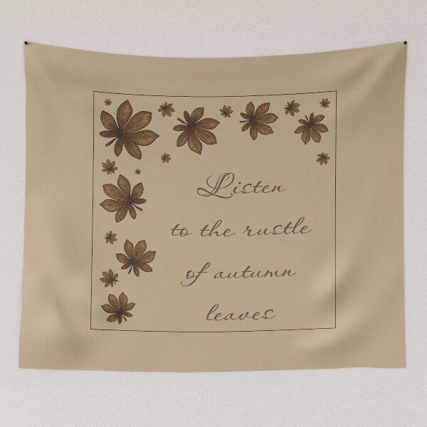 Item preview, Listen to the rustle of autumn leaves designed and sold by Cherevan.