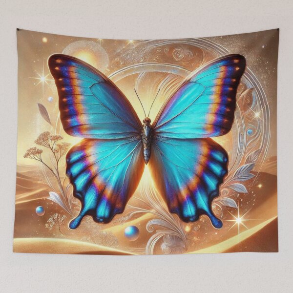 Item preview, Nubian Desert Blue Butterfly designed and sold by msDebbieLove.