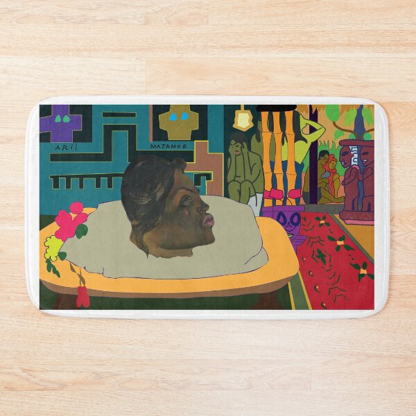 Item preview, "REDUX of The Royal Ending (ARii MATAMOE)" (after Gauguin, 1892) designed and sold by HuzzaCreative.