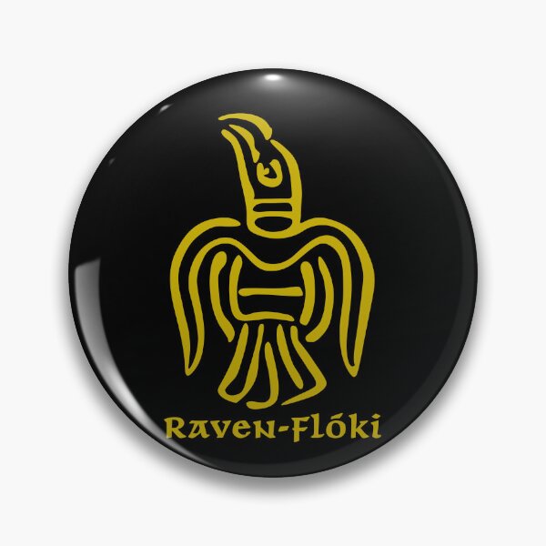 Item preview, RAVEN FLOKI. HRAFNA FLOKI. GOLD...ISH. designed and sold by 5hertz.