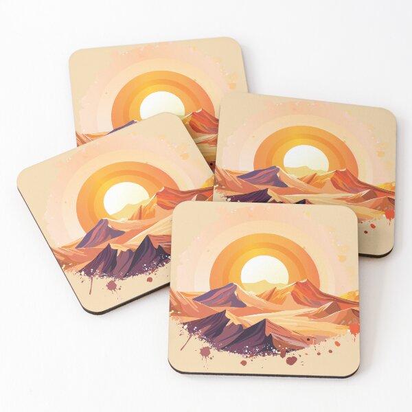 Item preview, Splash Art Desert Landscape designed and sold by CosioInc.