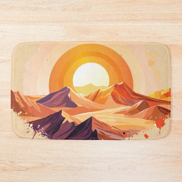 Item preview, Splash Art Desert Landscape designed and sold by CosioInc.