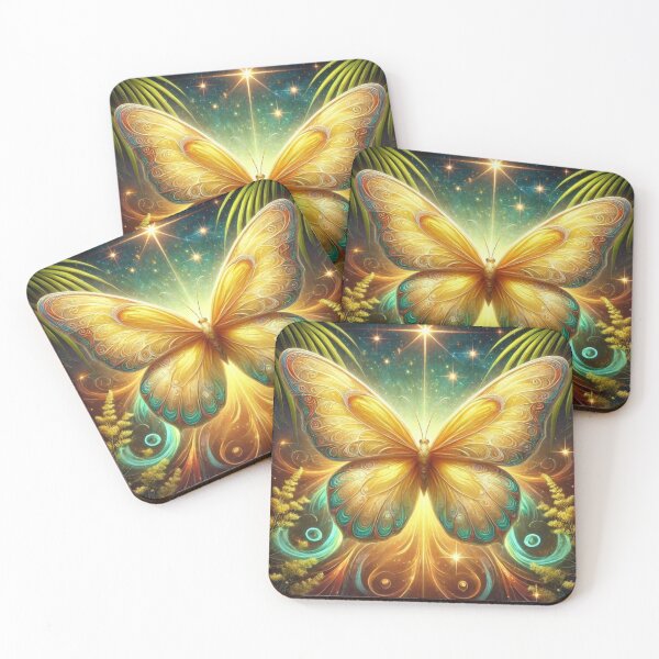 Item preview, Yellow Gorgon Butterfly designed and sold by msDebbieLove.