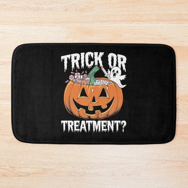 Artikelvorschau, Trick or Treatment Apotheke Halloween Lustige Geschenke für Apotheker entworfen und verkauft von KedzikDesigns.