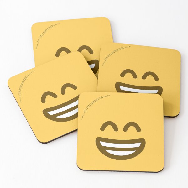 Item preview, Beaming Face with Smiling Eyes Emoji designed and sold by VeryRandomShop.