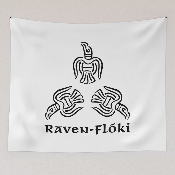 Item preview, RAVEN FLOKI. 3 RAVEN DESIGN. designed and sold by 5hertz.