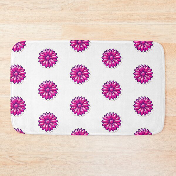 Item preview, HOT PINK RETRO DAISY MAGENTA FLOWER LOTS OF PETALS designed and sold by Arts4U.