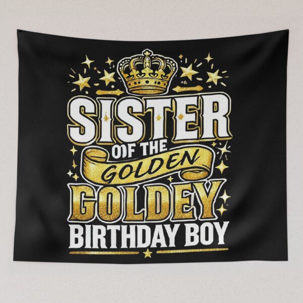 Item preview, Proud Sister of the Golden Birthday Boy designed and sold by SztylishDesigns.