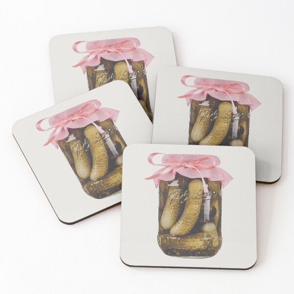 Item preview, Pink Ribbon Pickle Jar Charm designed and sold by SweetLog.