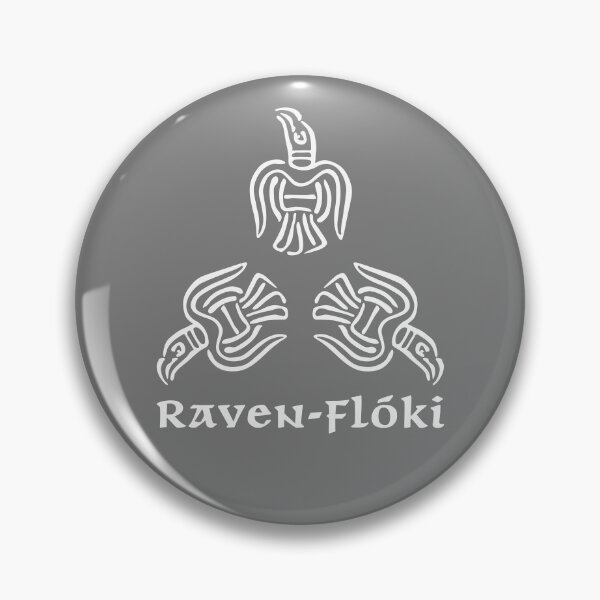 Aperçu de l'œuvre RAVEN FLOKI. 3 DESIGN RAVEN. BLANC. créée et vendue par 5hertz.