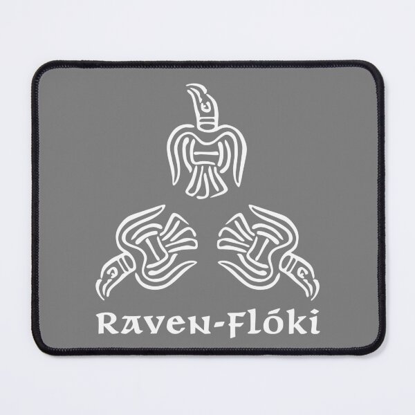 Item preview, CUERVO FLOKI. DISEÑO 3 CUERVOS. BLANCO. designed and sold by 5hertz.