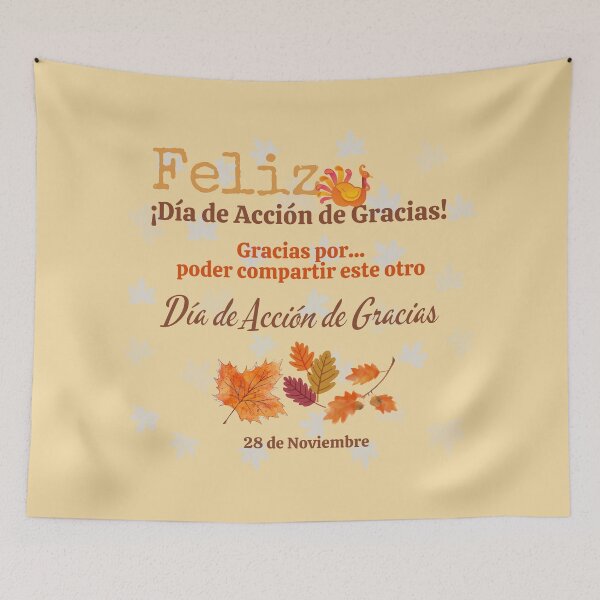 Item preview, ¡Feliz Día de Acción de Gracias! Gracias por poder compartir este otro Día de Acción de Gracias designed and sold by FreeSoulLab.