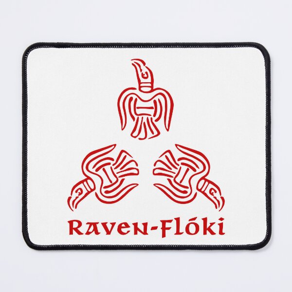 Item preview, CUERVO FLOKI. DISEÑO 3 CUERVOS. ROJO. designed and sold by 5hertz.