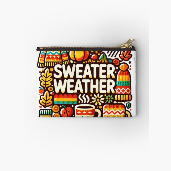 Item preview, CUTE SWEATER WEATHER STICKER designed and sold by Arts4U.