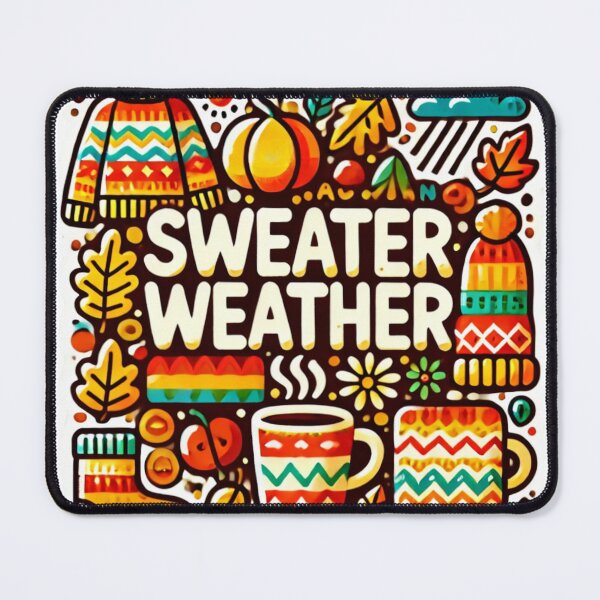 Item preview, CUTE SWEATER WEATHER STICKER designed and sold by Arts4U.