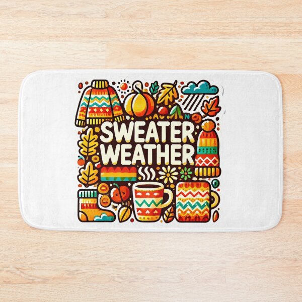 Item preview, CUTE SWEATER WEATHER STICKER designed and sold by Arts4U.