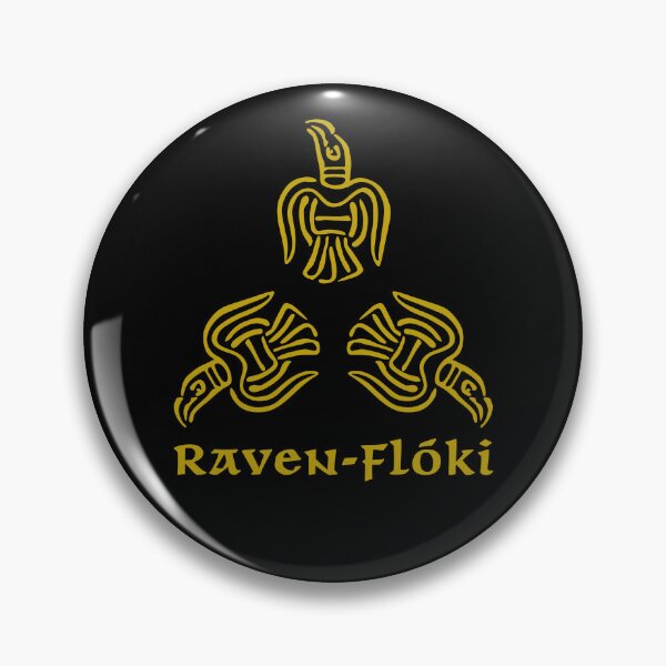 Item preview, CUERVO FLOKI. DISEÑO DE 3 CUERVOS. ORO...ISH. designed and sold by 5hertz.