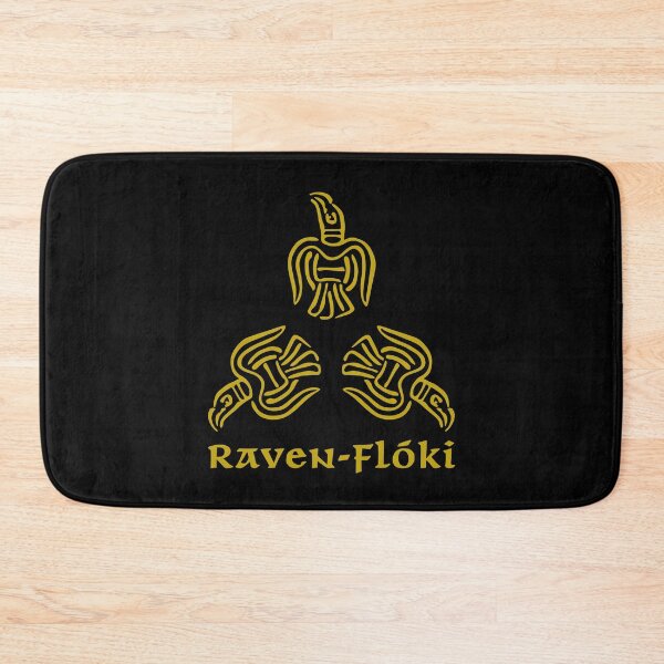 Item preview, RAVEN FLOKI. 3 RAVEN DESIGN. GOLD..ISH. designed and sold by 5hertz.