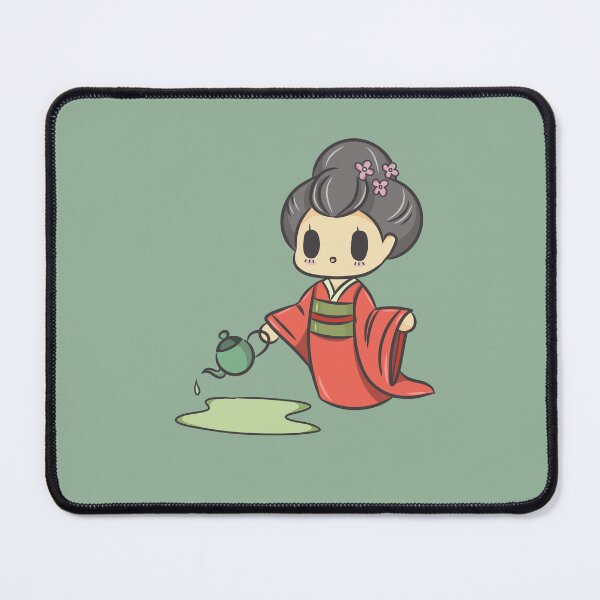 Item preview, Clumsy Geisha Spilling Tea designed and sold by Lullaby123.