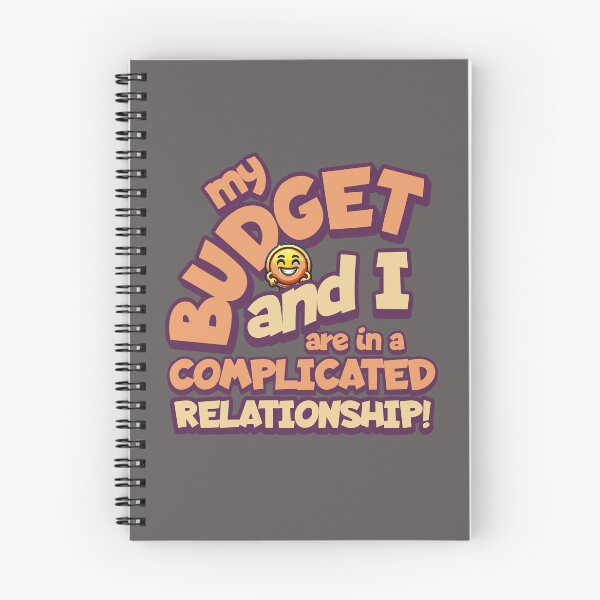 Item preview, My Budget And I Are In A Complicated Relationship Funny Accountant Gift designed and sold by DebtFreeDesigns.