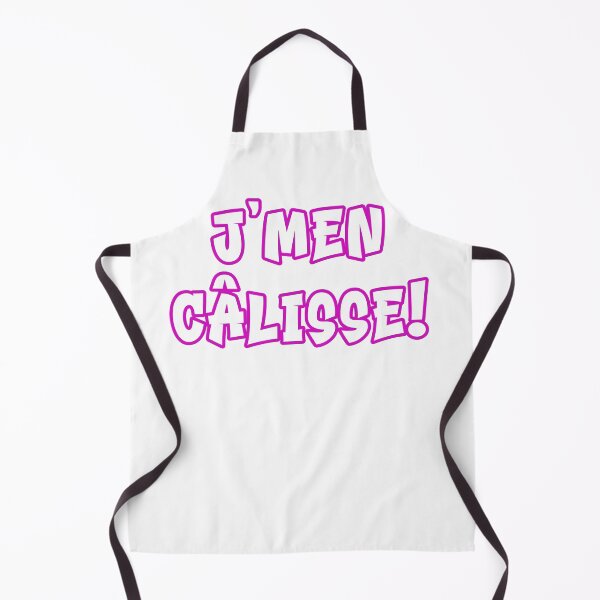 Item preview, j'men câlisse - graffiti style pink text design designed and sold by EmeraldeaArt.