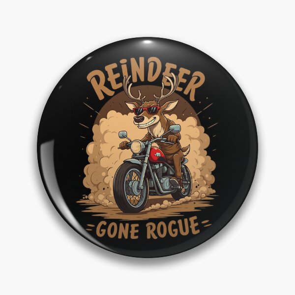 Item preview, Christmas Reindeer Gone Rogue Christmas Adventure designed and sold by HolidayT-Shirts.