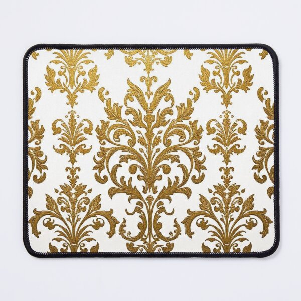 Item preview, White & Gold Damask designed and sold by DesignsByPrnces.