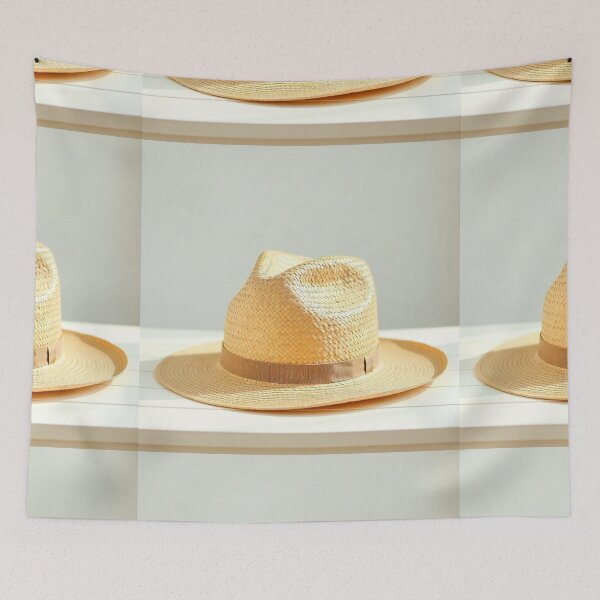 Item preview, Straw Hat Isolated on White Background – Clipping Path Included designed and sold by hjian8219.