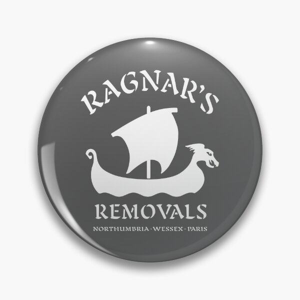 Item preview, RAGNAR'S REMOVALS. NORTHUMBRIA WESSEX PARIS. WHITE. designed and sold by 5hertz.