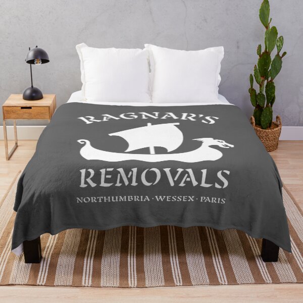 Item preview, RAGNAR'S REMOVALS. NORTHUMBRIA WESSEX PARIS. WHITE. designed and sold by 5hertz.
