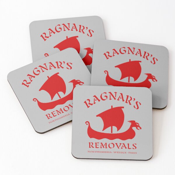 Item preview, RAGNAR'S REMOVALS. NORTHUMBRIA WESSEX PARIS. RED. designed and sold by 5hertz.