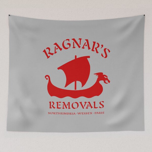 Item preview, RAGNAR'S REMOVALS. NORTHUMBRIA WESSEX PARIS. RED. designed and sold by 5hertz.