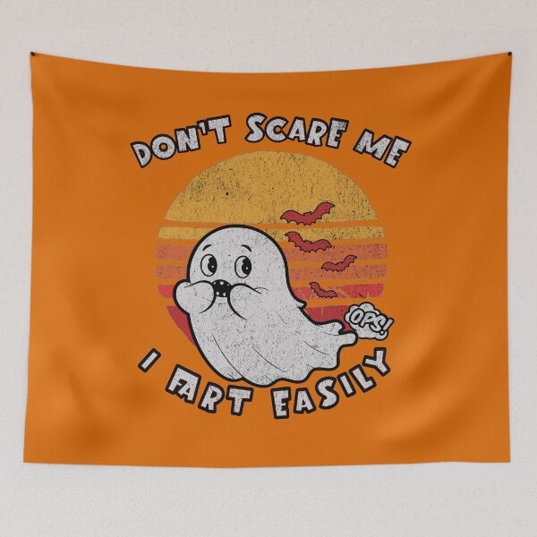Item preview, Don't Scare Me I Fart Easily Funny Ghost designed and sold by nicksvp.