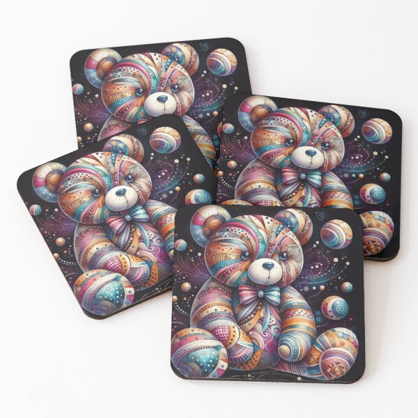 Item preview, Abstract Teddy Bear  designed and sold by Paragon-Art.