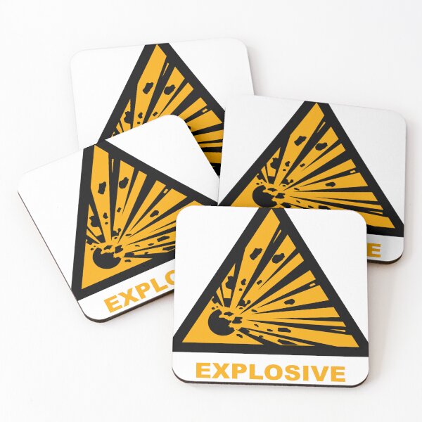 Item preview, Warning: Explosive designed and sold by Look Out Shop.
