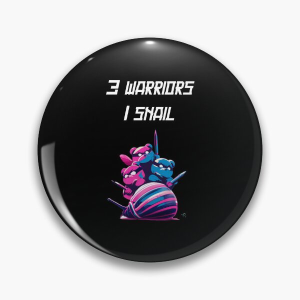 Item preview, 3 Warriors 1 Snail designed and sold by HummingbirdIA.