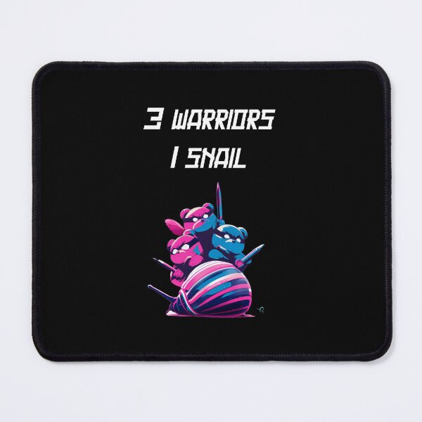 Item preview, 3 Warriors 1 Snail designed and sold by HummingbirdIA.
