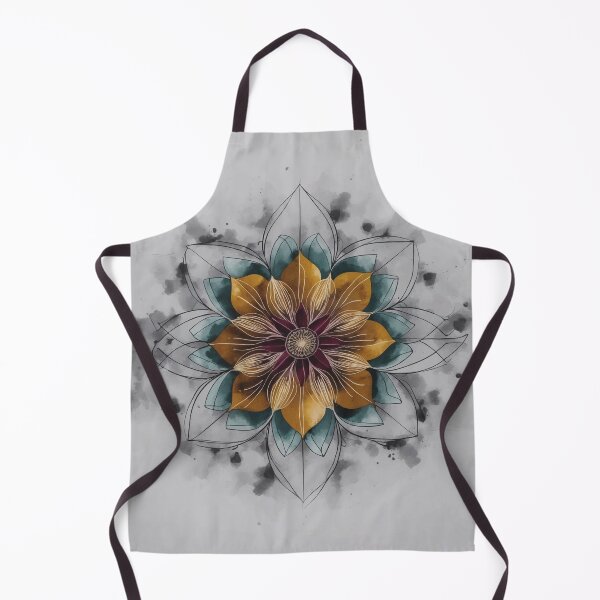 Aperçu de l'œuvre abstract Lotus Mandala créée et vendue par lepetitgekko.