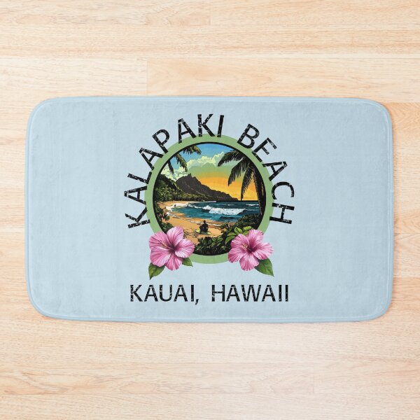 Artikelvorschau, Kalapaki Beach – Kauai, Hawaii (schwarze Schrift) entworfen und verkauft von VelvetRoom.