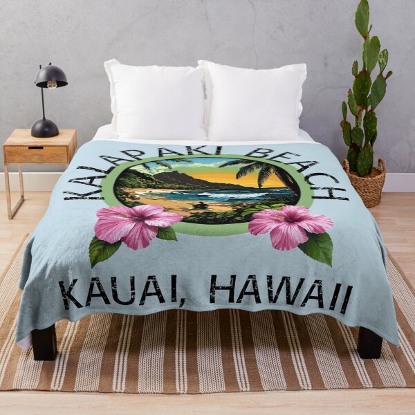 Artikelvorschau, Kalapaki Beach – Kauai, Hawaii (schwarze Schrift) entworfen und verkauft von VelvetRoom.