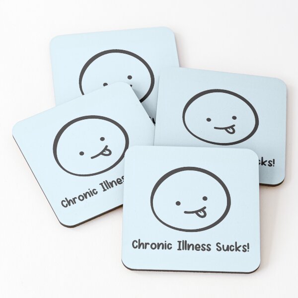 Item preview, Chronic Illness Sucks Pins Stickers Magnets Chronically Ill Health Funny Autoimmune Disorders Humorous designed and sold by ChronicillnessT.