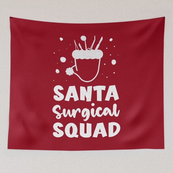 Item preview, Christmas Surgical Technologist Santa Surgical Squad  designed and sold by LazyLoungeCo.