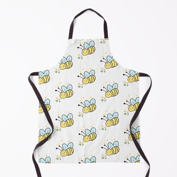 Item preview, Beautiful little bee flying with sparkles and flowers designed and sold by mysummerland.